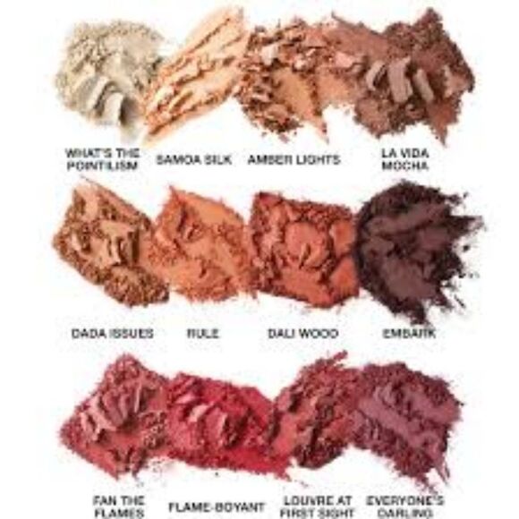 MAC Flame Boyant Eyeshadow Palette Art Library (From Bold To Neutral) - Picture 3 of 16